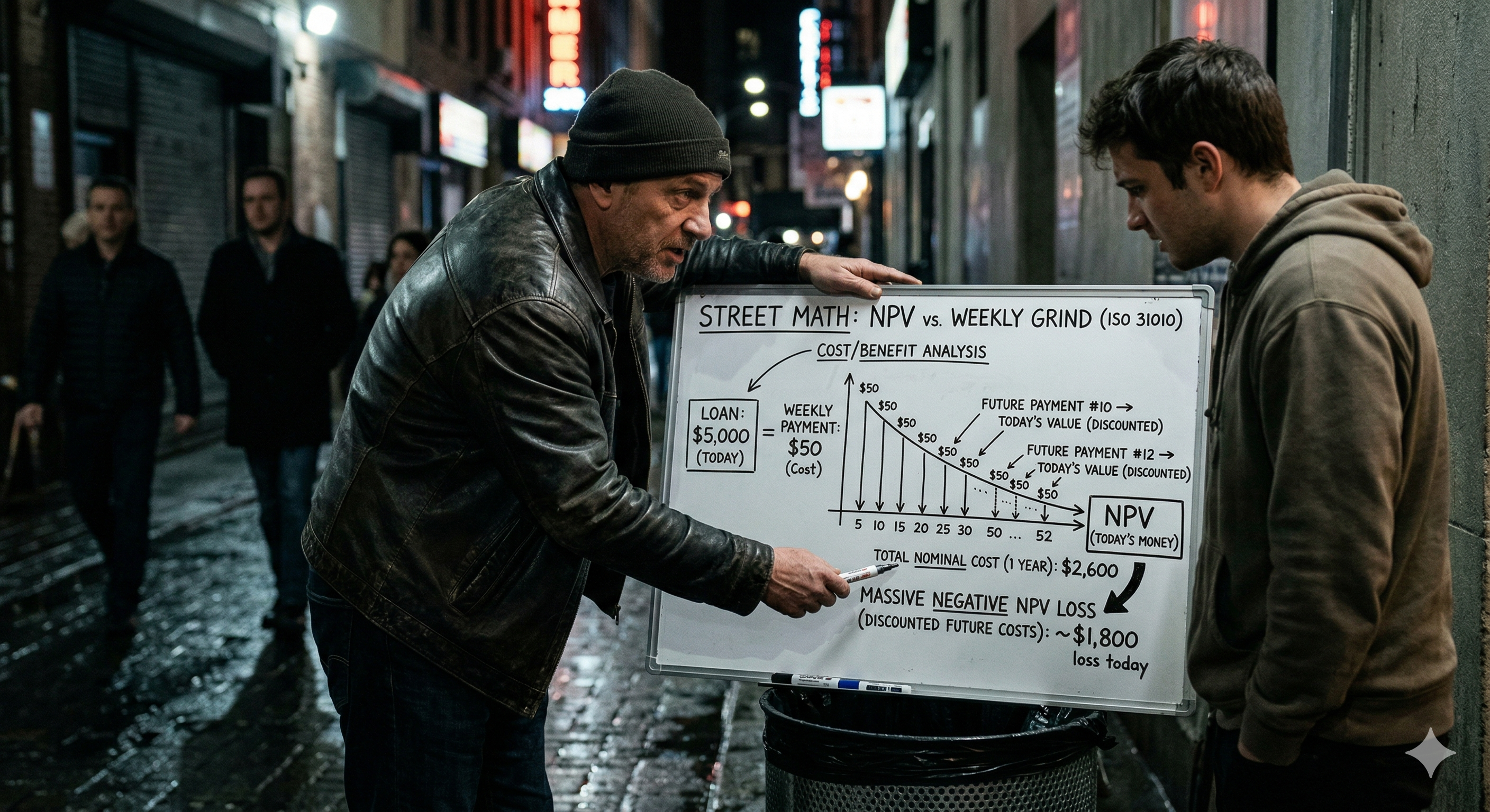 Cost/Benefit Analysis: The Loan Shark's Lesson header image