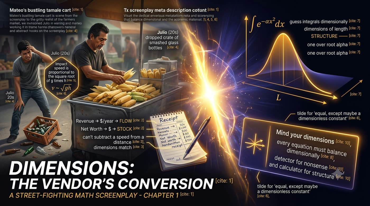 Dimensional Analysis: The Vendor's Conversion header image