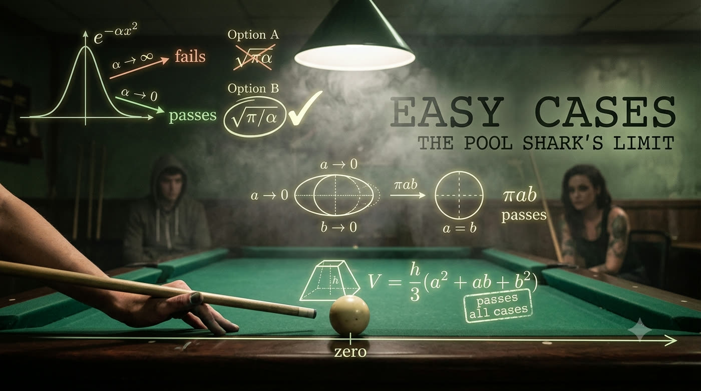 Easy Cases: The Pool Shark's Limit header image